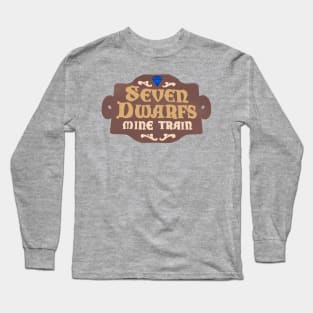 Seven dwarfs mine train Long Sleeve T-Shirt